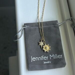 Jennifer Miller Sun & Star Charm Necklace